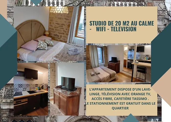 Studio 20M2 - Stationnement Gratuit - Wifi