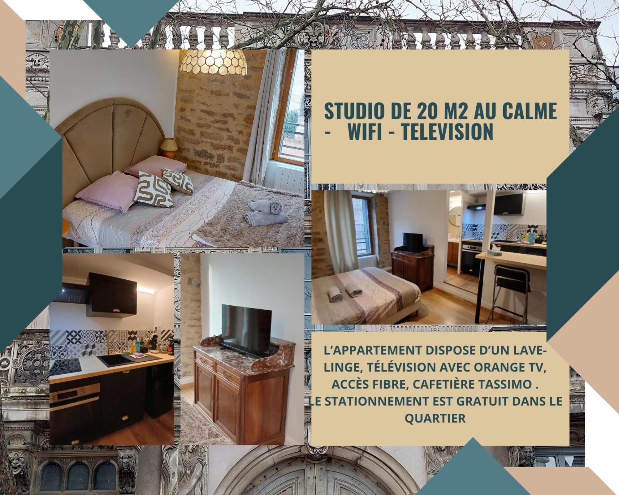 20m2 - Stationnement Gratuit - Wifi * Dijon
